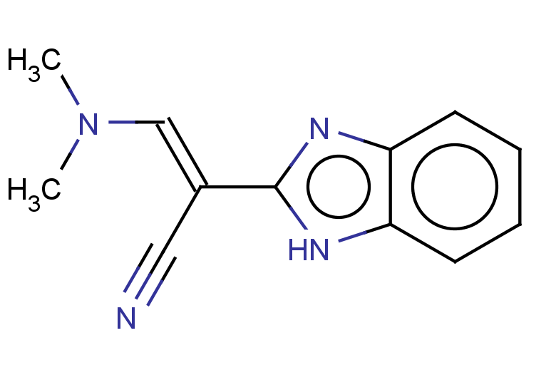 (2E)-2-(1H-1,3-benzodiazol-2-yl)-3-(dimethylamino)prop-2-enenitrile