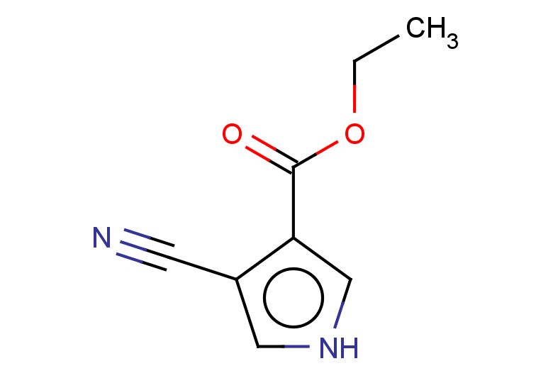 ethyl 4-cyano-1H-pyrrole-3-carboxylate