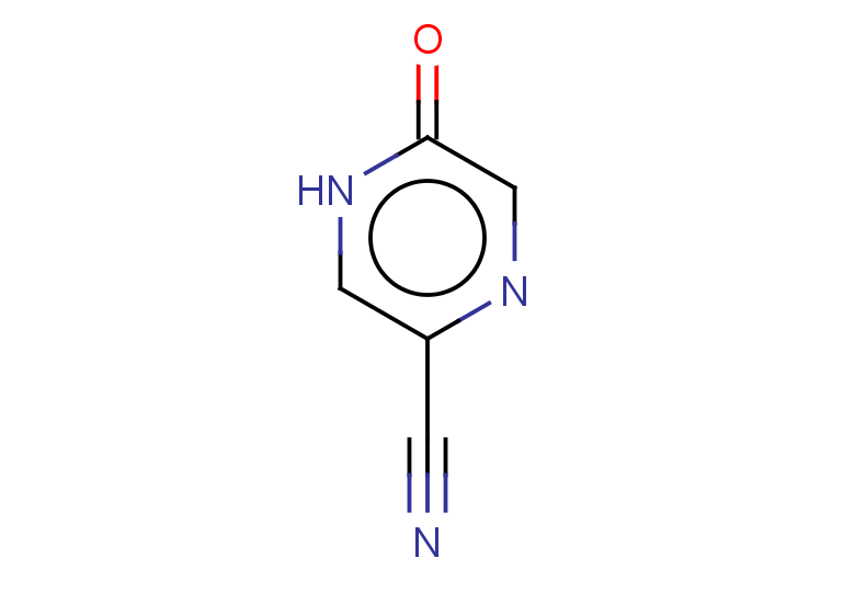 5-oxo-4,5-dihydropyrazine-2-carbonitrile