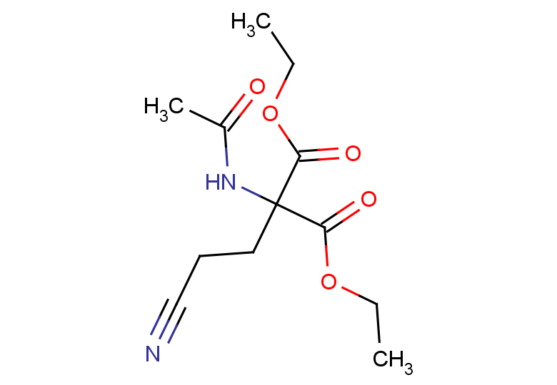 1,3-diethyl 2-(2-cyanoethyl)-2-acetamidopropanedioate