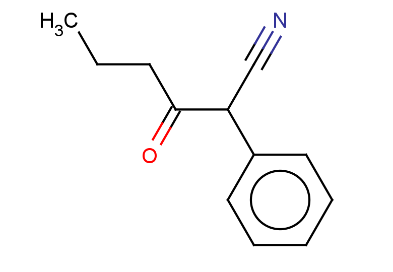 3-oxo-2-phenylhexanenitrile