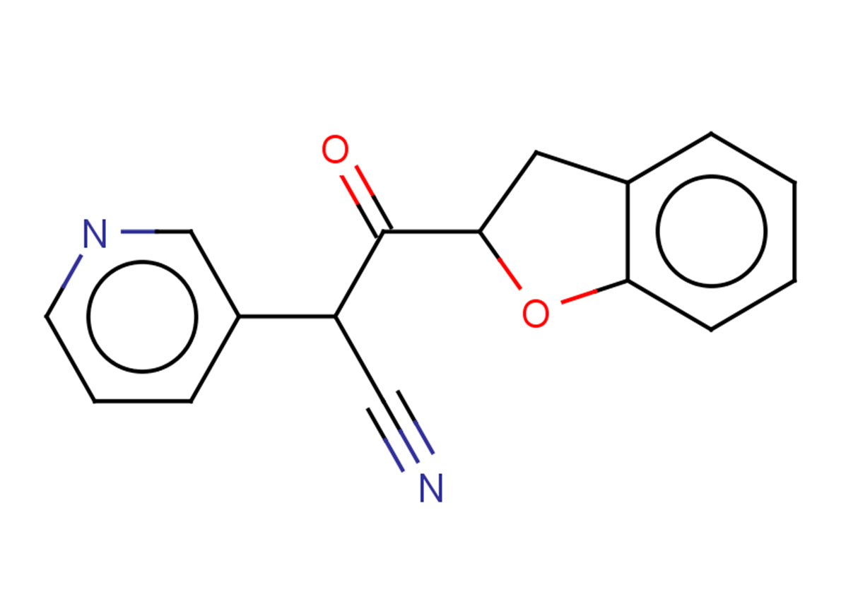 3-(2,3-dihydro-1-benzofuran-2-yl)-3-oxo-2-(pyridin-3-yl)propanenitrile