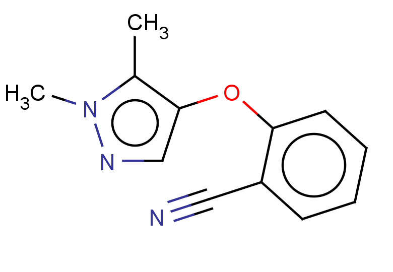 2-[(1,5-dimethyl-1H-pyrazol-4-yl)oxy]benzonitrile