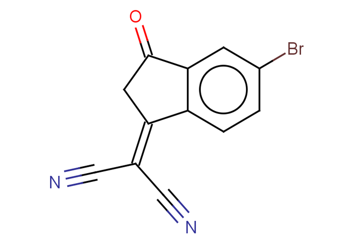 2-(5-bromo-3-oxo-2,3-dihydro-1H-inden-1-ylidene)propanedinitrile