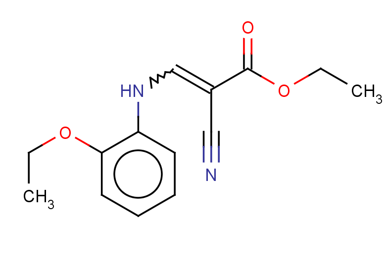 ethyl 2-cyano-3-[(2-ethoxyphenyl)amino]prop-2-enoate