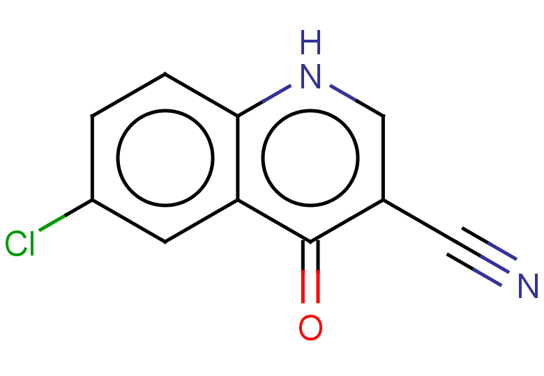 6-chloro-4-oxo-1,4-dihydroquinoline-3-carbonitrile