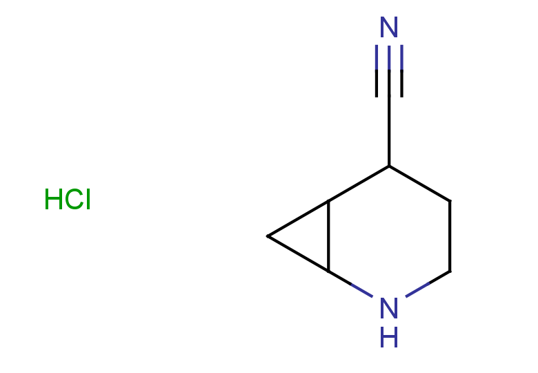 2-azabicyclo[4.1.0]heptane-5-carbonitrile hydrochloride, Mixture of diastereomers