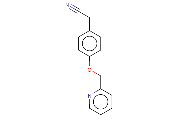 2-[4-(pyridin-2-ylmethoxy)phenyl]acetonitrile