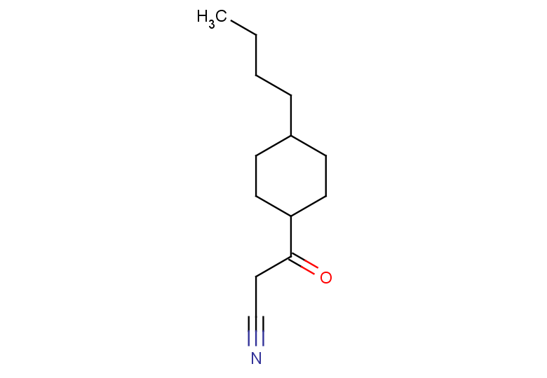 3-(4-butylcyclohexyl)-3-oxopropanenitrile