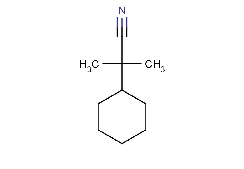 2-cyclohexyl-2-methylpropanenitrile