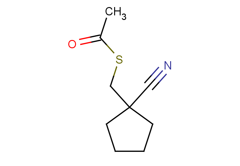 1-[(acetylsulfanyl)methyl]cyclopentane-1-carbonitrile