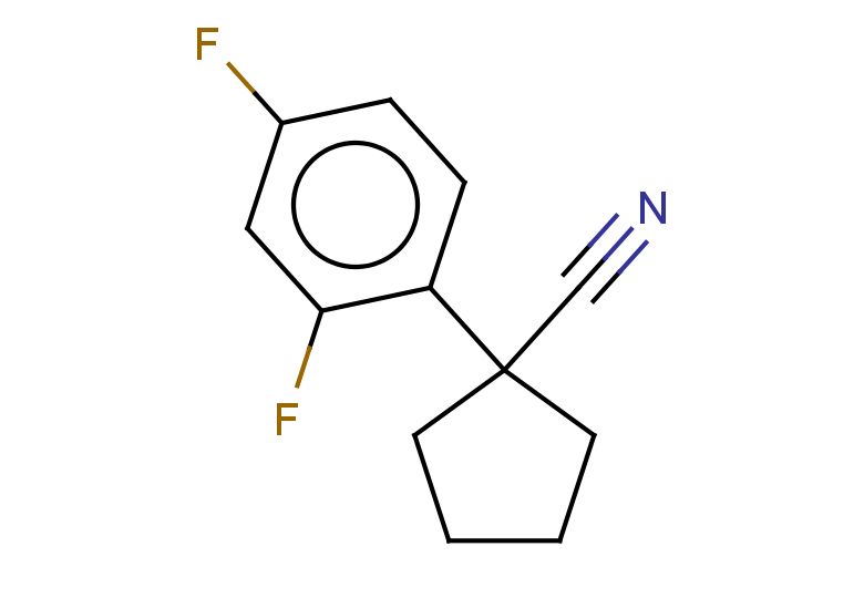 1-(2,4-difluorophenyl)cyclopentane-1-carbonitrile