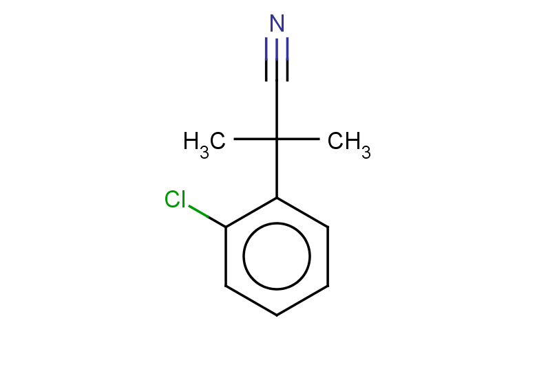 2-(2-chlorophenyl)-2-methylpropanenitrile