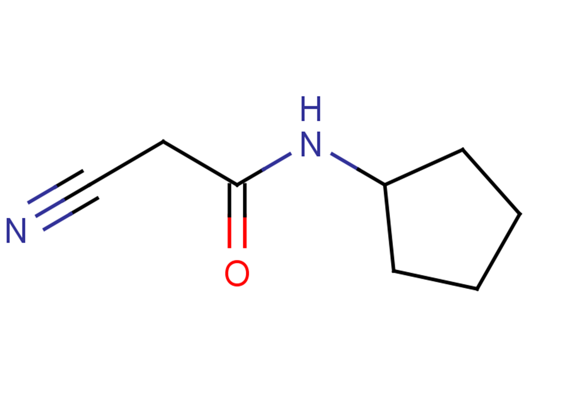 2-cyano-N-cyclopentylacetamide