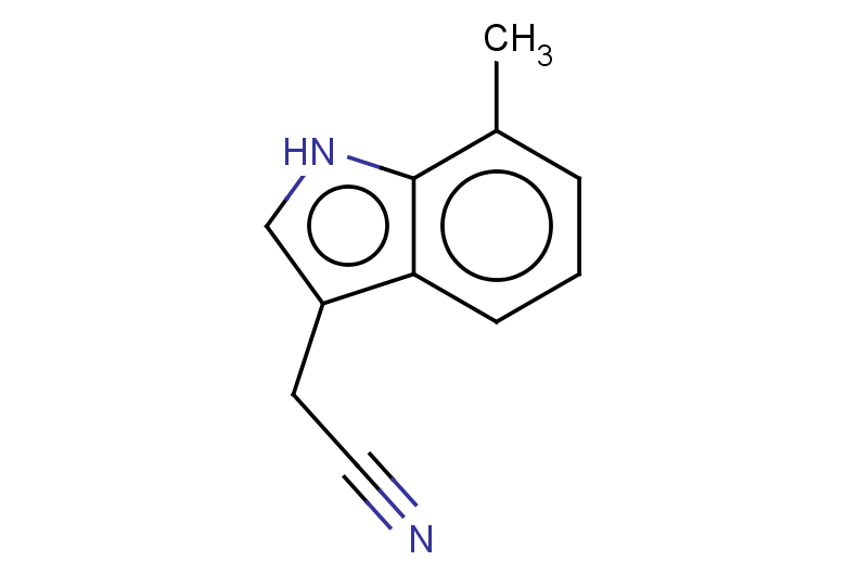 2-(7-methyl-1H-indol-3-yl)acetonitrile
