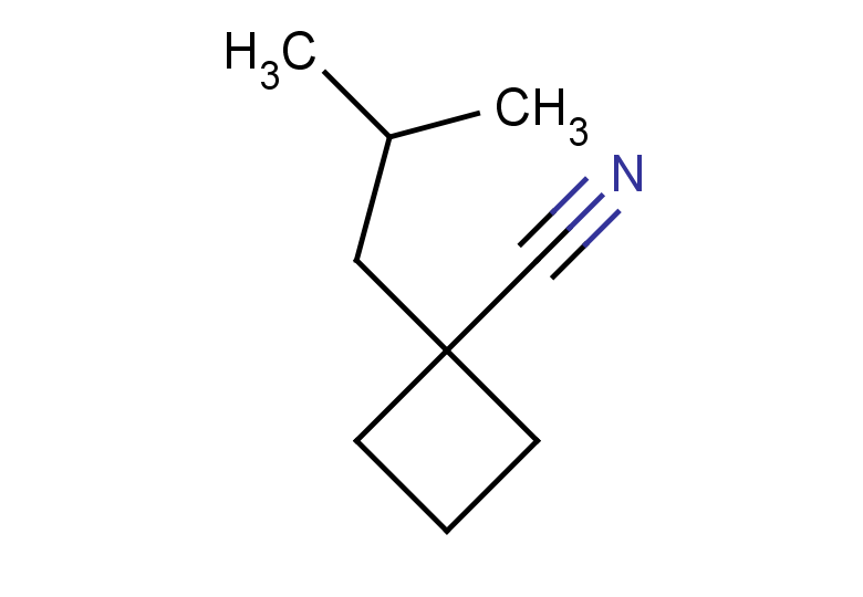 1-(2-methylpropyl)cyclobutane-1-carbonitrile