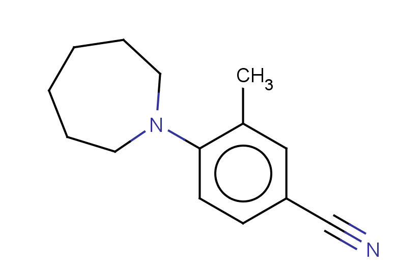 4-(azepan-1-yl)-3-methylbenzonitrile