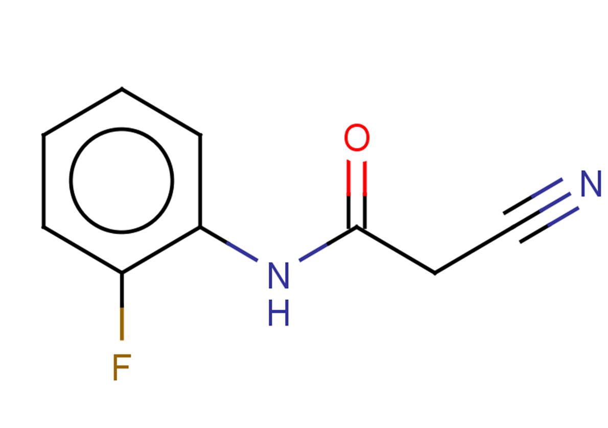 2-cyano-N-(2-fluorophenyl)acetamide
