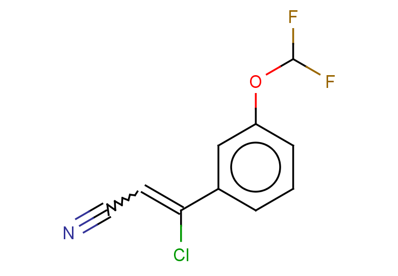 3-chloro-3-[3-(difluoromethoxy)phenyl]prop-2-enenitrile