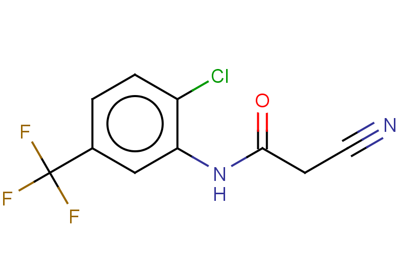 N-[2-chloro-5-(trifluoromethyl)phenyl]-2-cyanoacetamide