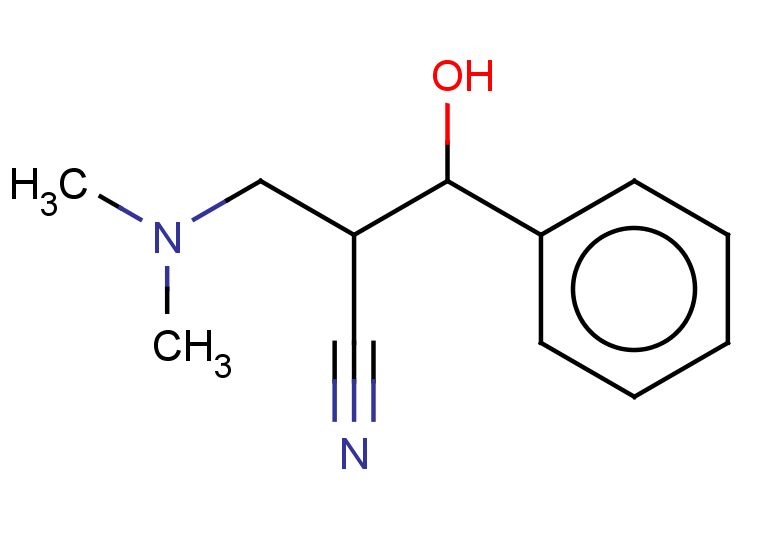 2-[(dimethylamino)methyl]-3-hydroxy-3-phenylpropanenitrile