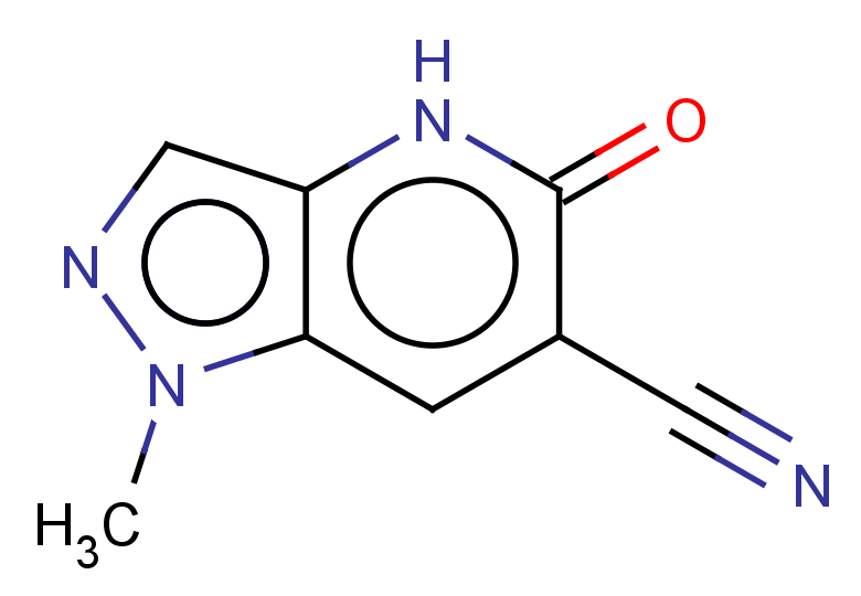 1-methyl-5-oxo-1H,4H,5H-pyrazolo[4,3-b]pyridine-6-carbonitrile