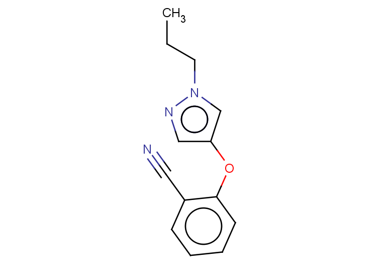 2-[(1-propyl-1H-pyrazol-4-yl)oxy]benzonitrile