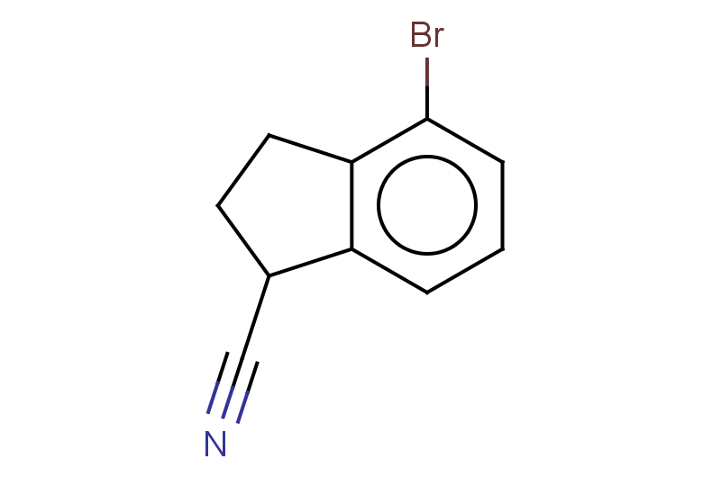 4-bromo-2,3-dihydro-1H-indene-1-carbonitrile