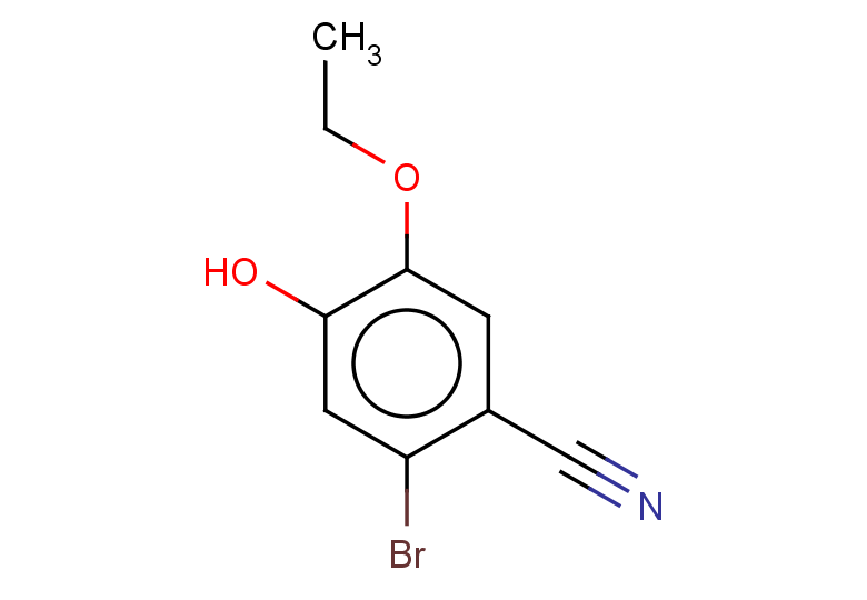 2-BROMO-5-ETHOXY-4-HYDROXYBENZONITRILE