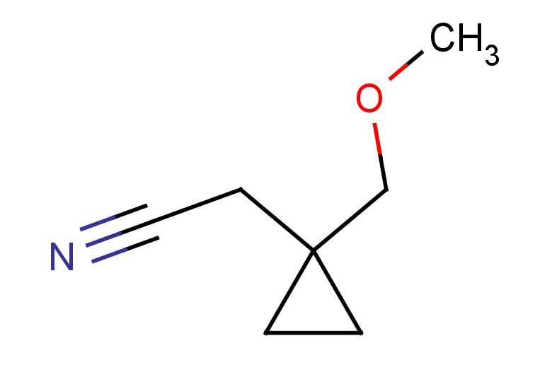 2-[1-(methoxymethyl)cyclopropyl]acetonitrile
