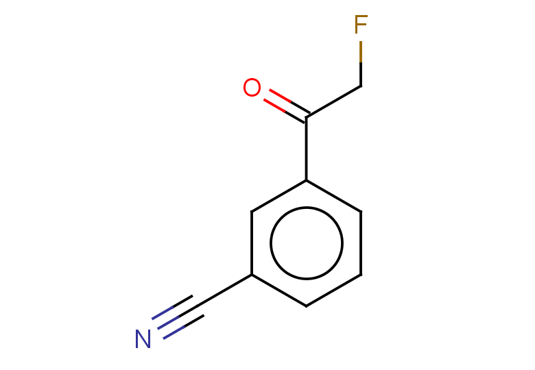 3-(2-fluoroacetyl)benzonitrile