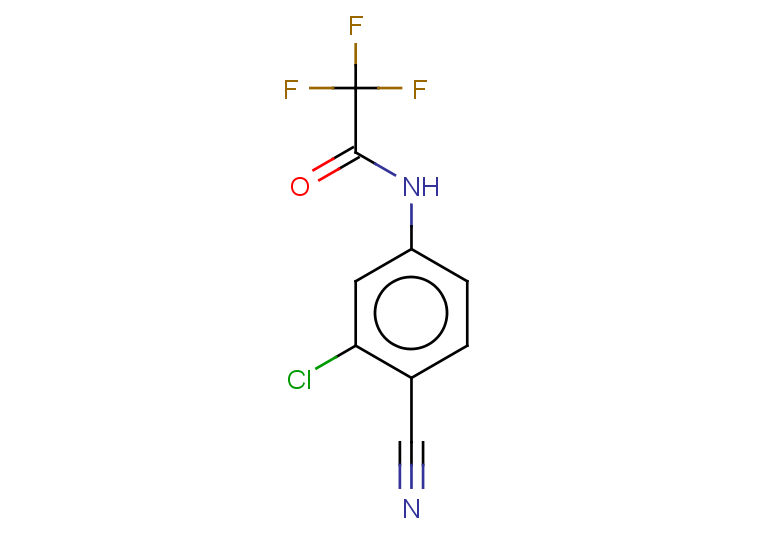 N-(3-CHLORO-4-CYANOPHENYL)-2,2,2-TRIFLUOROACETAMIDE