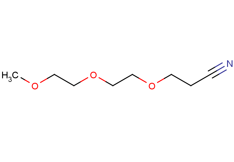 3-[2-(2-methoxyethoxy)ethoxy]propanenitrile