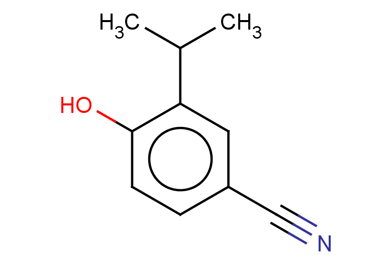 4-hydroxy-3-(propan-2-yl)benzonitrile