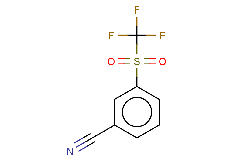3-trifluoromethanesulfonylbenzonitrile