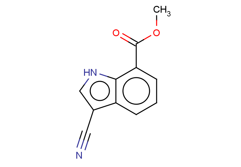METHYL 3-CYANO-1H-INDOLE-7-CARBOXYLATE