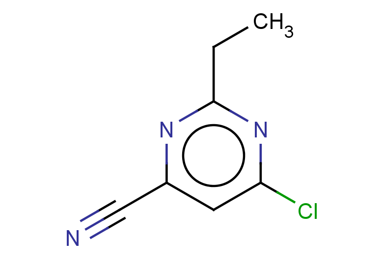 6-chloro-2-ethylpyrimidine-4-carbonitrile