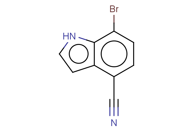 7-bromo-1H-indole-4-carbonitrile