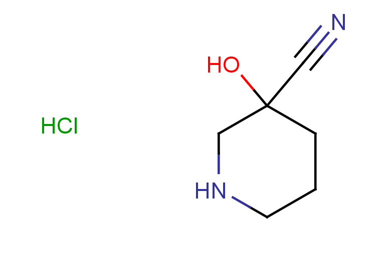 3-hydroxypiperidine-3-carbonitrile hydrochloride