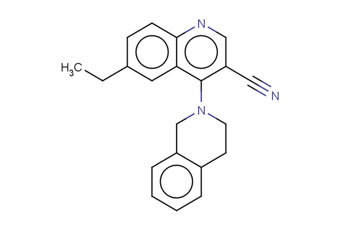 6-ethyl-4-(1,2,3,4-tetrahydroisoquinolin-2-yl)quinoline-3-carbonitrile
