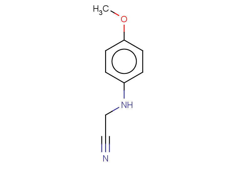 2-[(4-methoxyphenyl)amino]acetonitrile