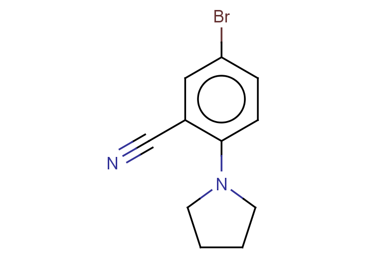 5-bromo-2-(pyrrolidin-1-yl)benzonitrile
