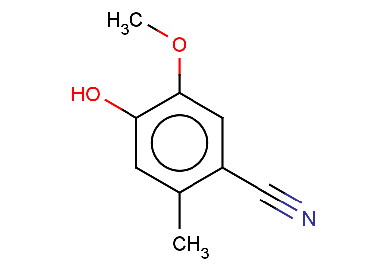4-hydroxy-5-methoxy-2-methylbenzonitrile