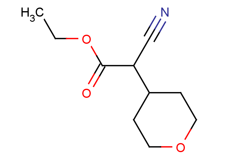 ETHYL 2-CYANO-2-(OXAN-4-YL)ACETATE