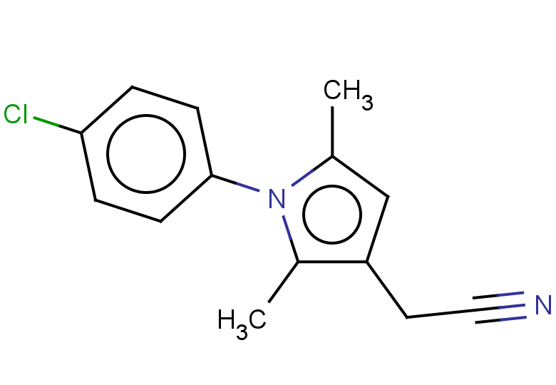 2-[1-(4-chlorophenyl)-2,5-dimethyl-1H-pyrrol-3-yl]acetonitrile
