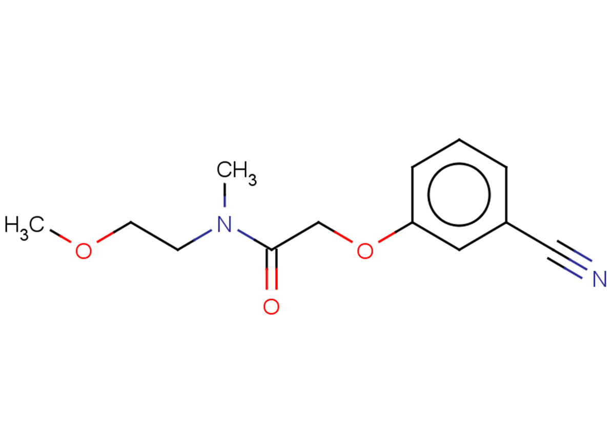 2-(3-cyanophenoxy)-N-(2-methoxyethyl)-N-methylacetamide