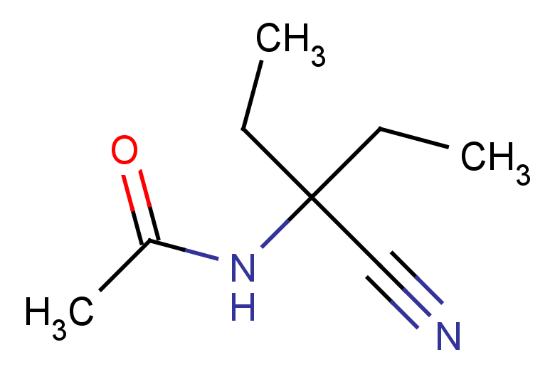 N-(1-cyano-1-ethylpropyl)acetamide