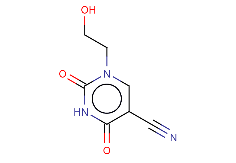 1-(2-hydroxyethyl)-2,4-dioxo-1,2,3,4-tetrahydropyrimidine-5-carbonitrile