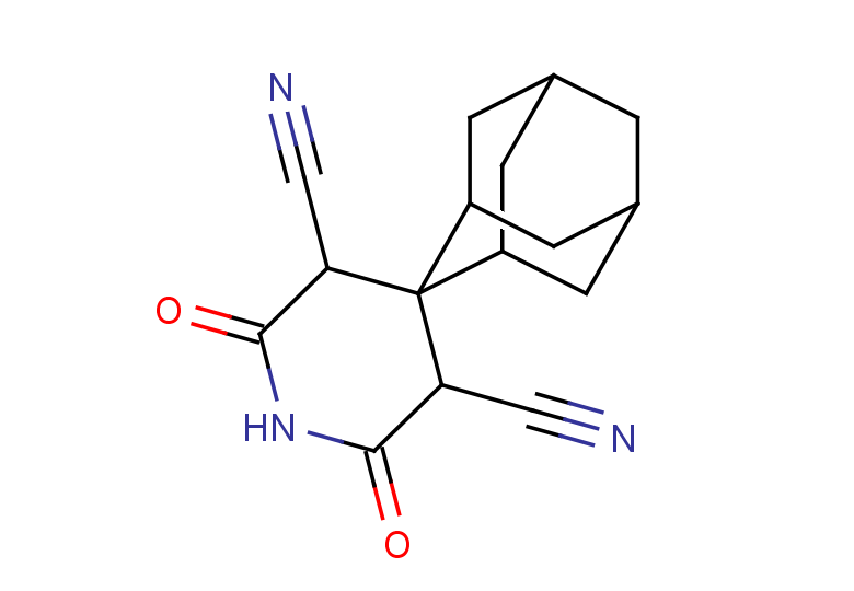 2',6'-dioxospiro[adamantane-2,4'-piperidine]-3',5'-dicarbonitrile