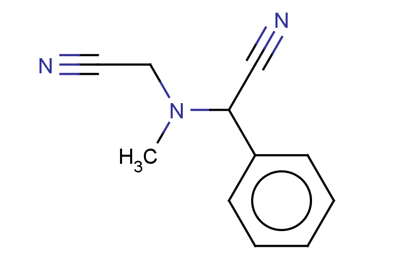 2-[(cyanomethyl)(methyl)amino]-2-phenylacetonitrile